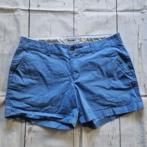 Old Navy Women's Blue Regular Cotton Blend Shorts Size 10